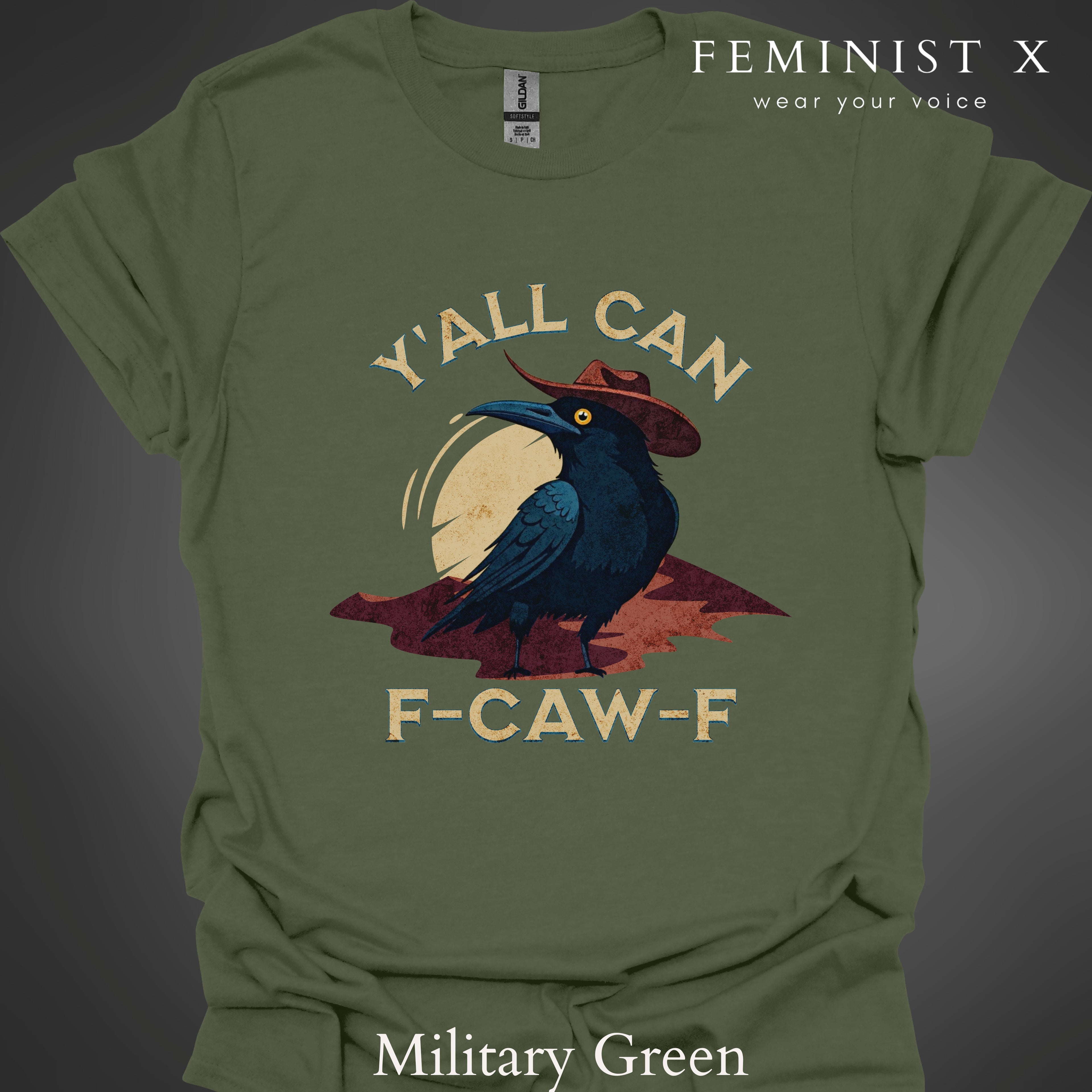 F-Caw-F Cowboy Crow Shirt