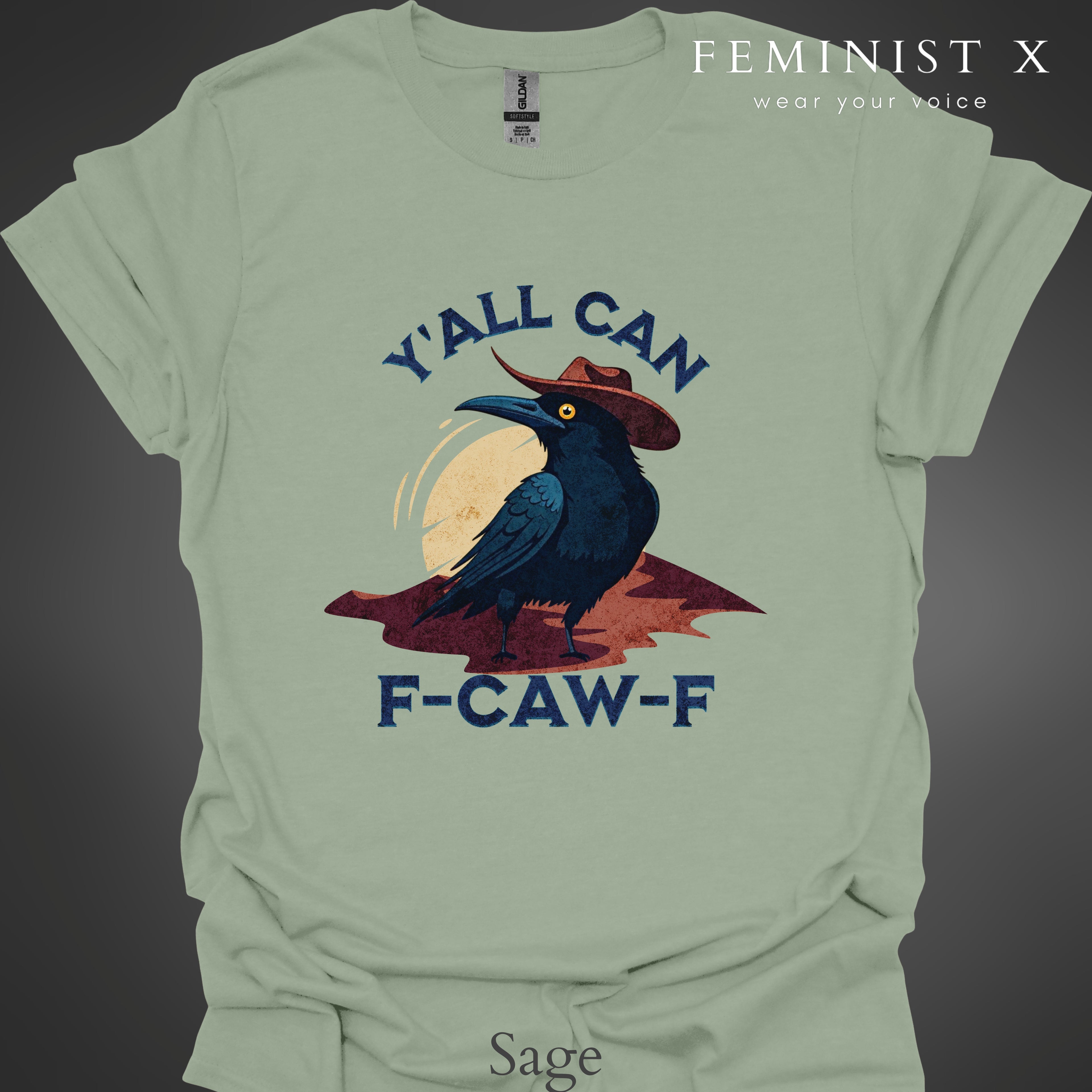 F-Caw-F Cowboy Crow Shirt