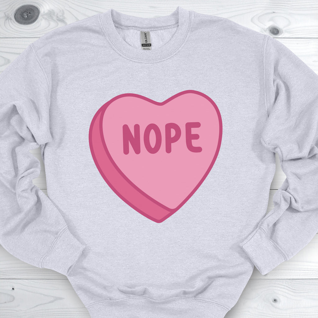 Anti Valentines Day Conversation Heart Sweatshirt