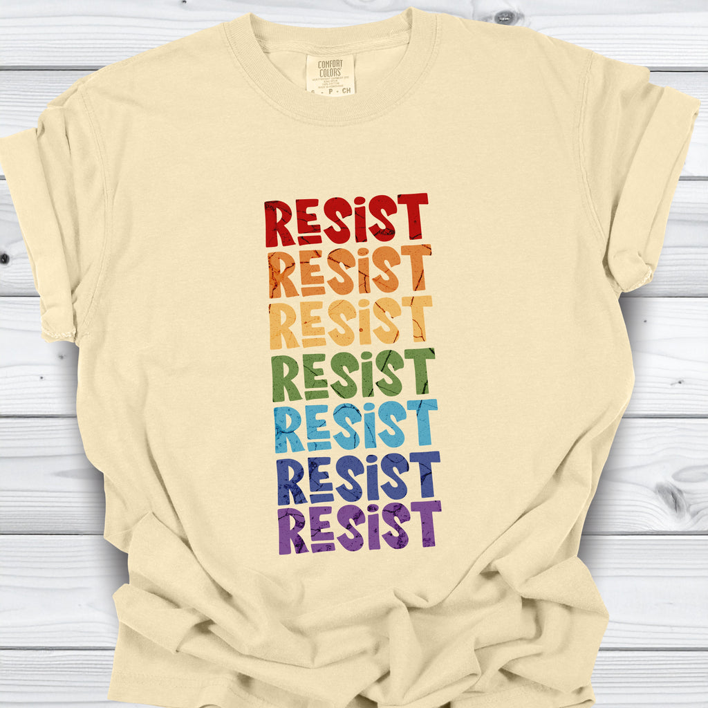 LGBTQ Pride Resist Comfort Colors® Shirt