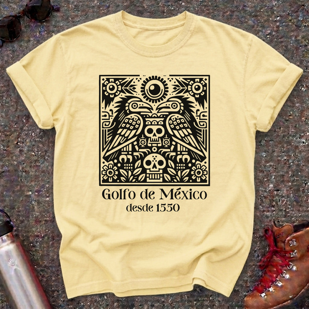 Gulf of Mexico Aztec Crows Shirt