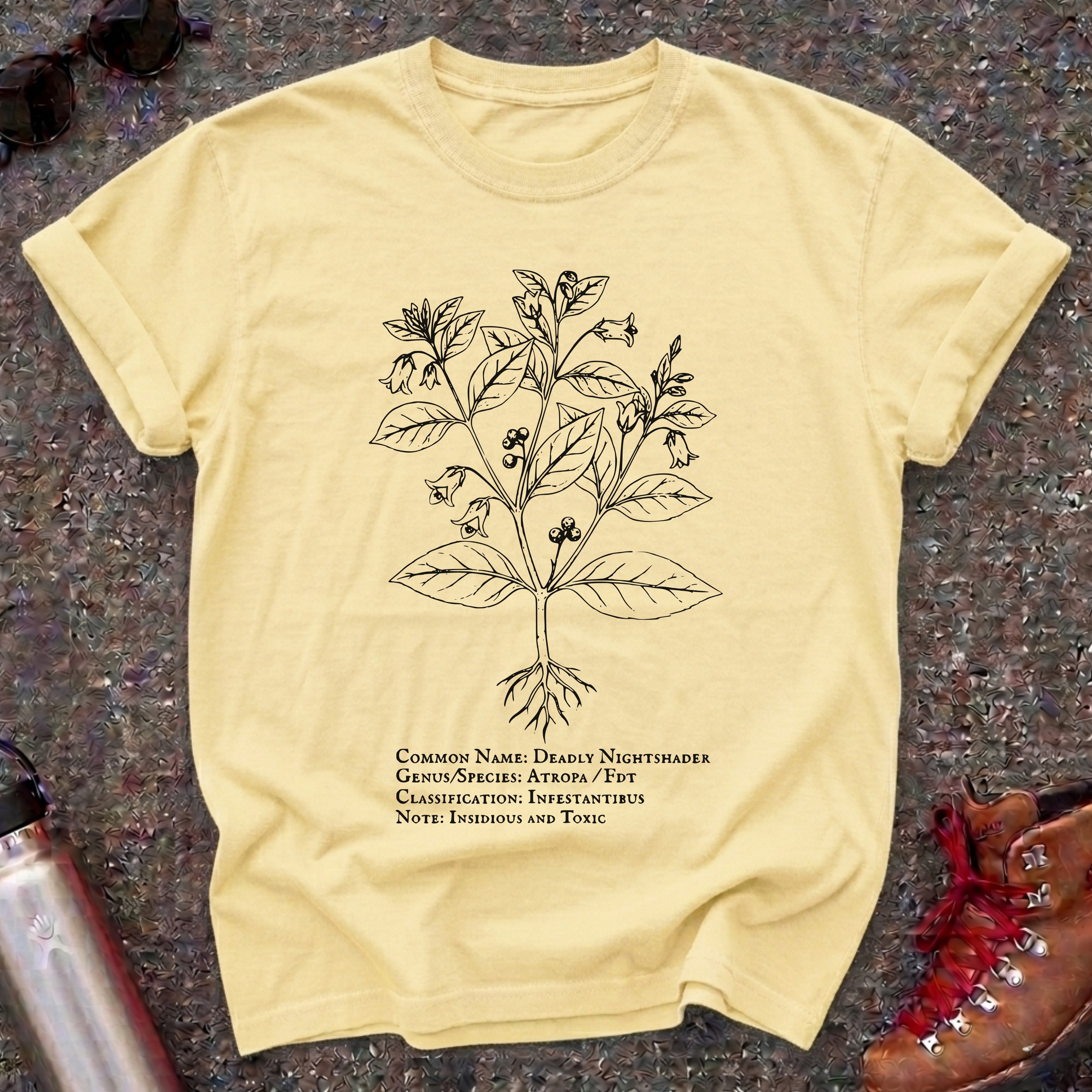Subtle FDT Vintage Botanical Shirt