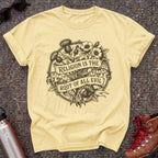 Atheist Floral Badge Women's Shirt