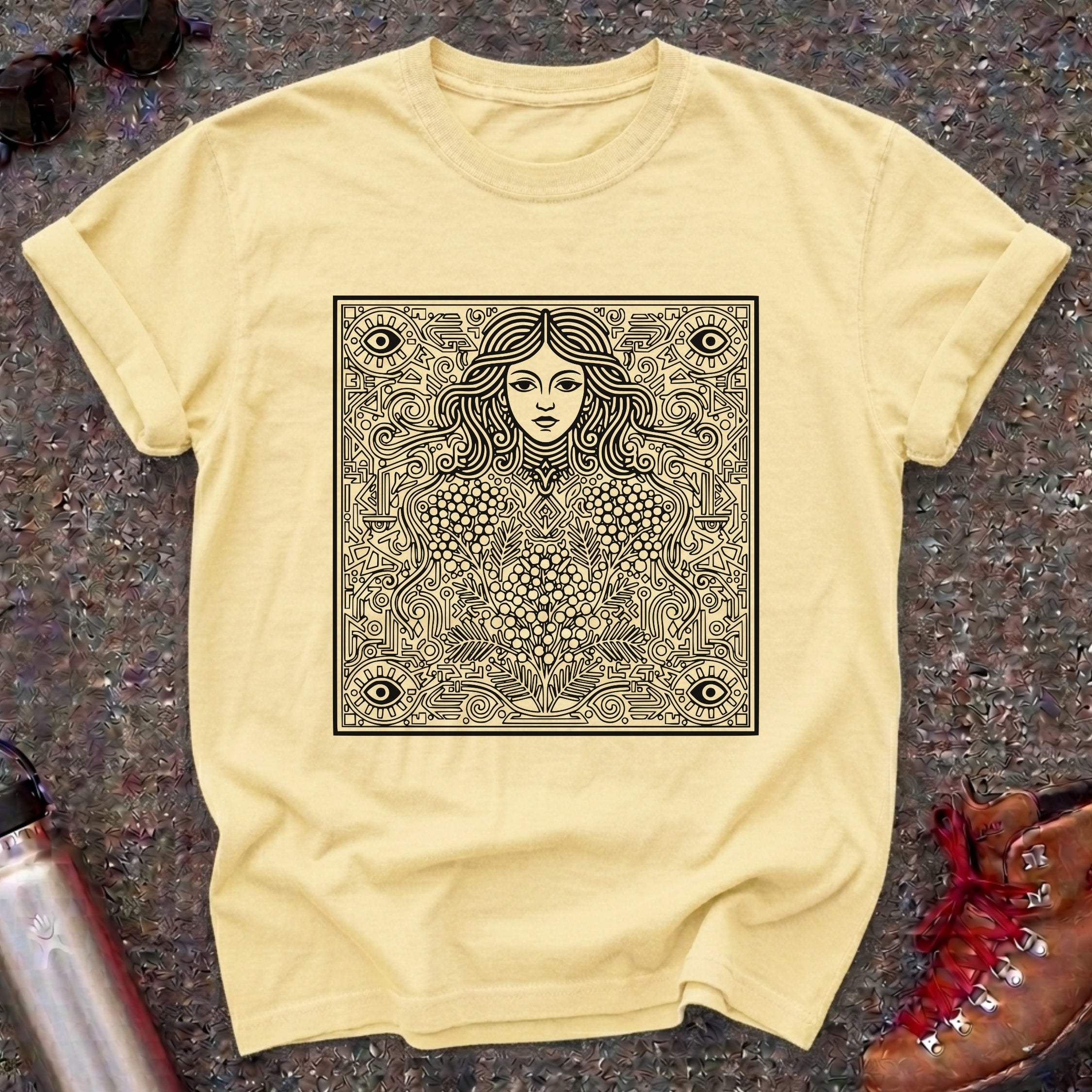 Feminist Folk Art Shirt