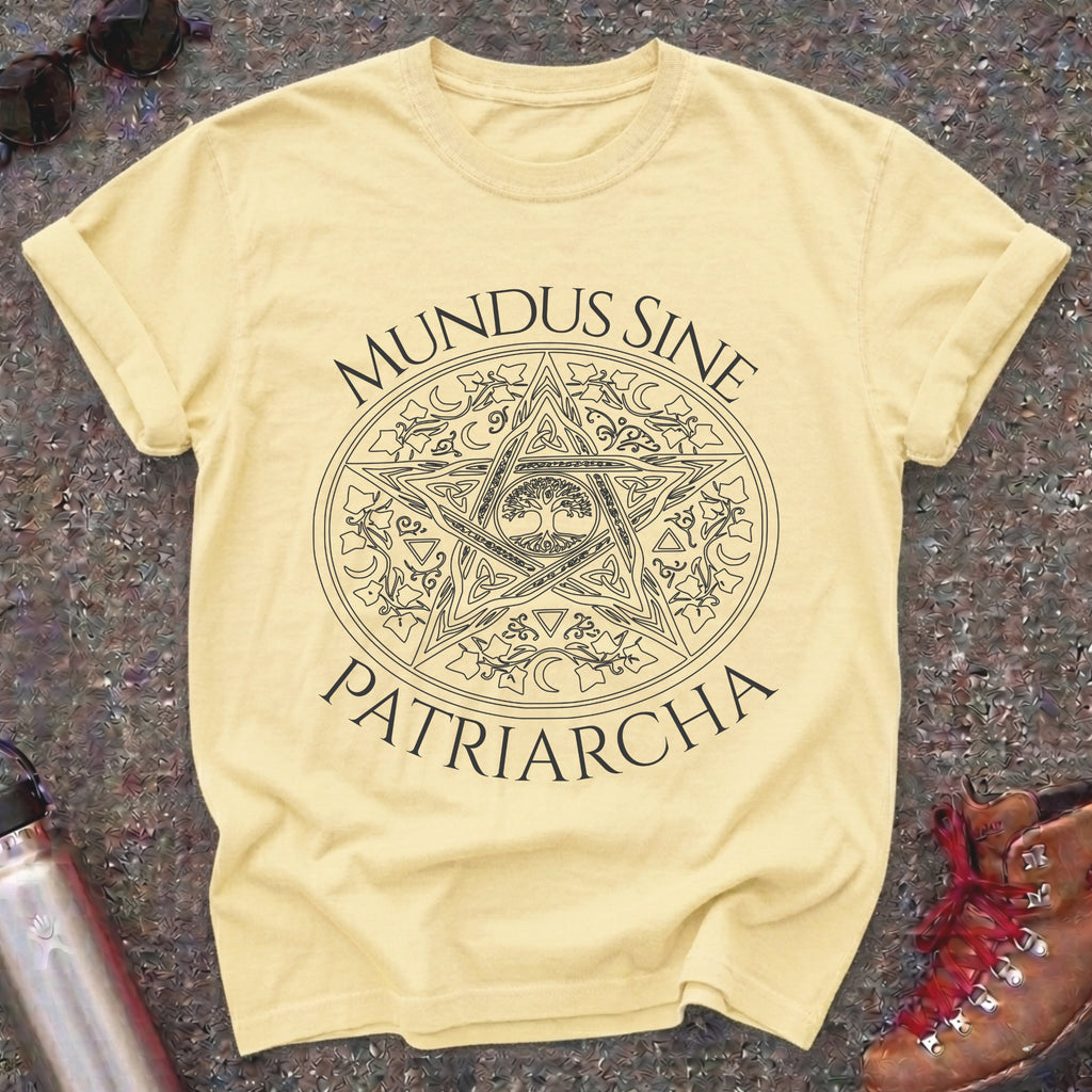 Feminist Latin Pentacle Shirt