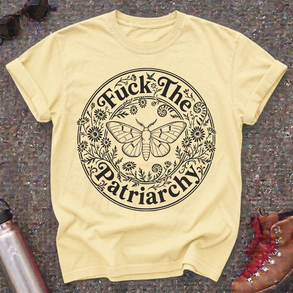 Feminist Moth Botanical Tshirt