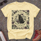 Random Acts of Misandry Black Cat Shirt