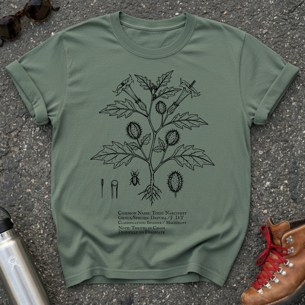 Anti Trump Vintage Botanical Shirt