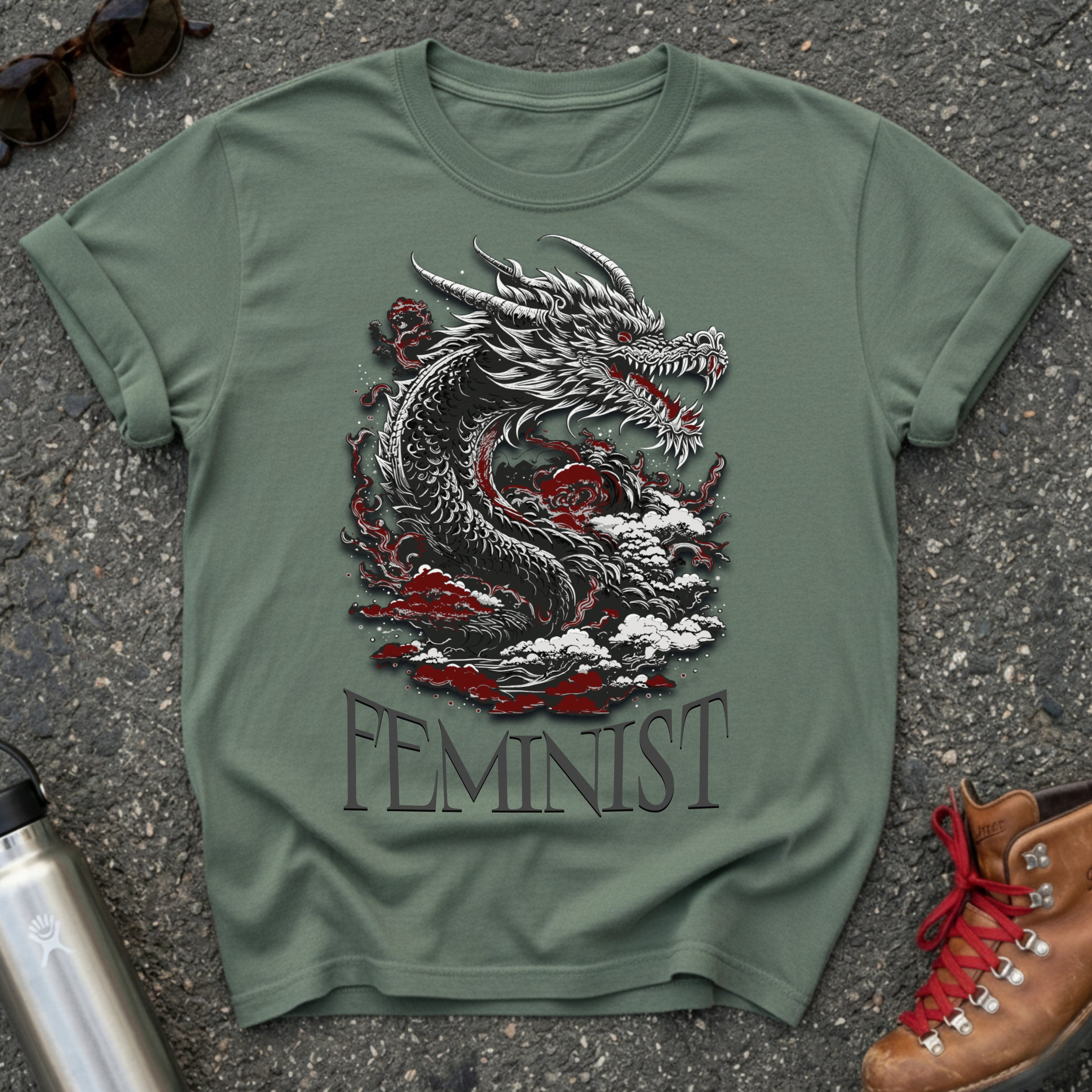 Feminist Dragon Shirt
