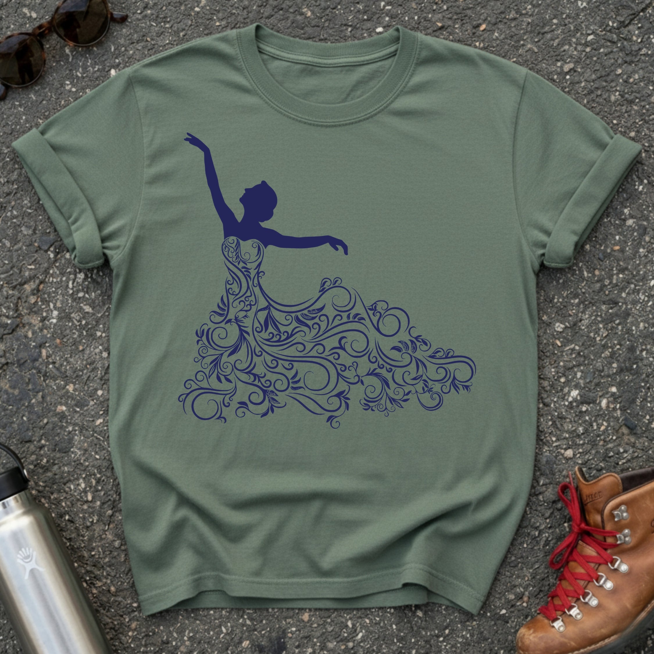 Hidden Message Silhouette Shirt
