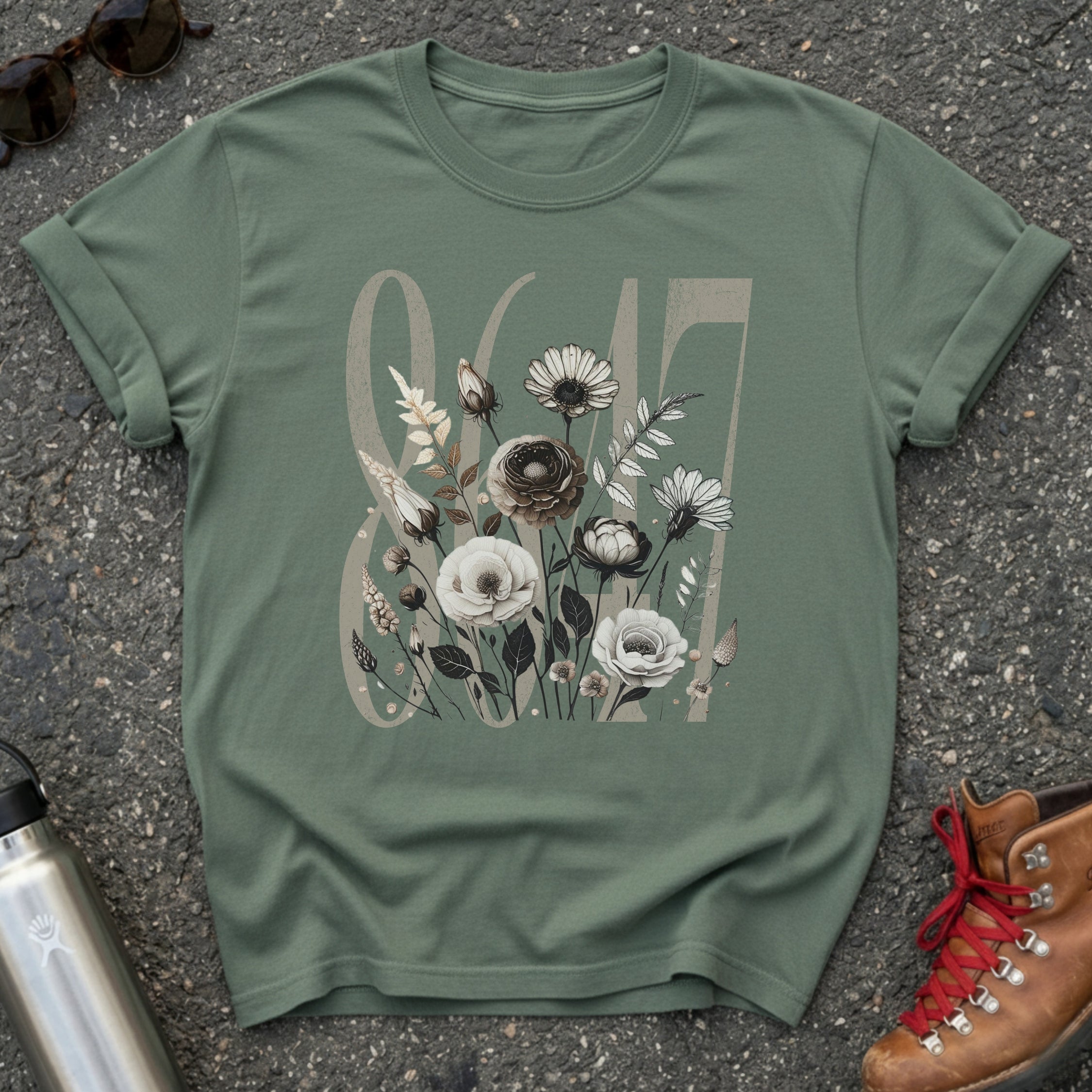 8647 Anti-Trump Wildflower Shirt