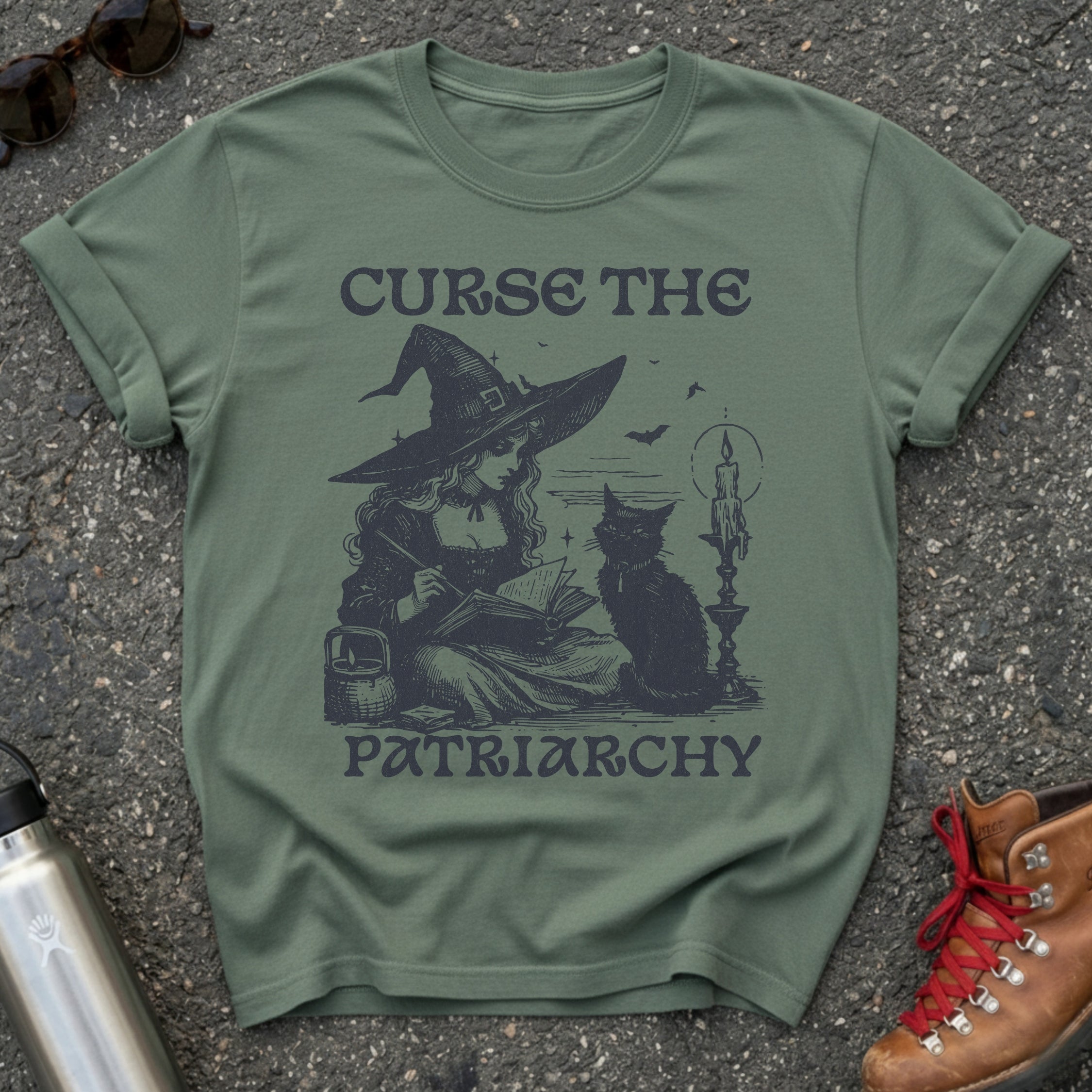 Feminist Witch Halloween Shirt