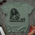 Funny Werewolf Menopause Feminist Tshirt
