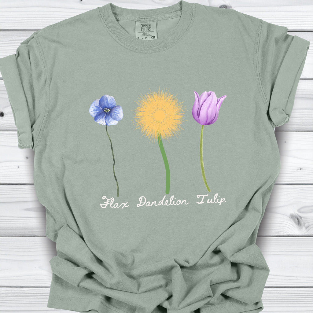 Anti Trump Subtle Flower Shirt