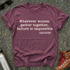 Susan B Anthony Suffragist Feminist Quote Tee