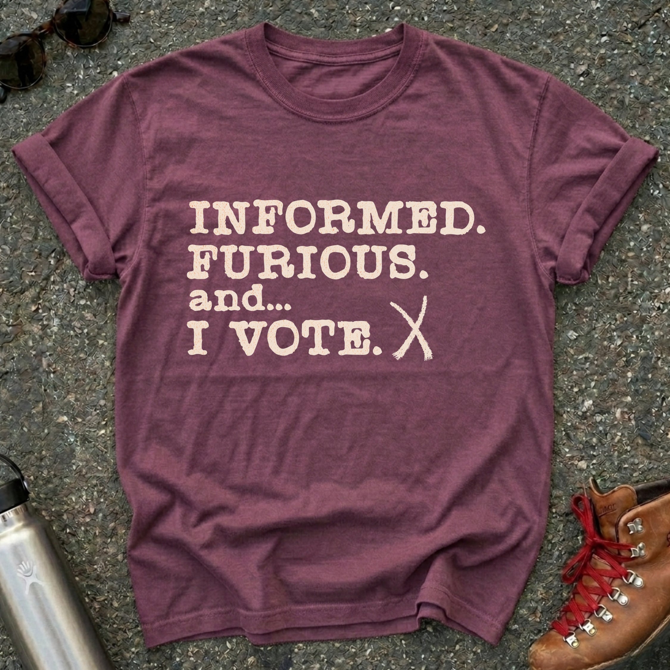 Feminist Midterm Election Protest Tshirt