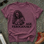 Funny Werewolf Menopause Feminist Tshirt