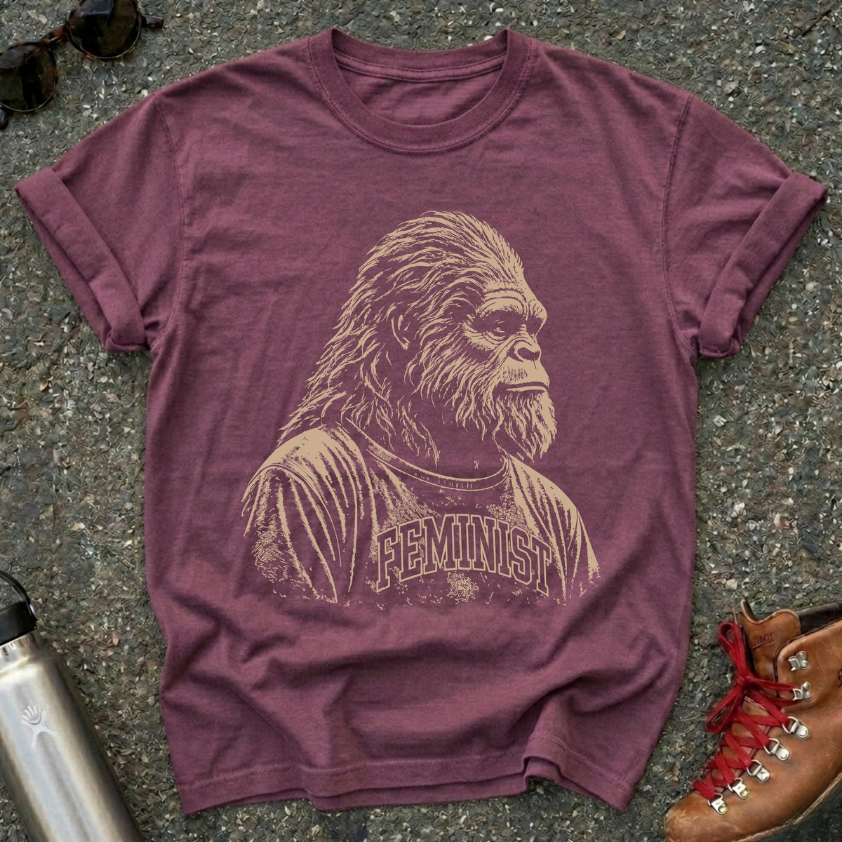 Feminist Bigfoot Shirt