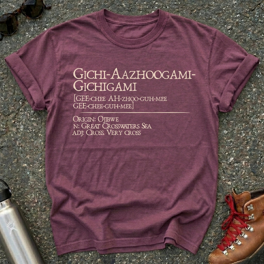 Lake Huron Indigenous Name Shirt