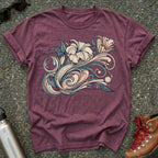 Hidden Message Botanical Protest Shirt