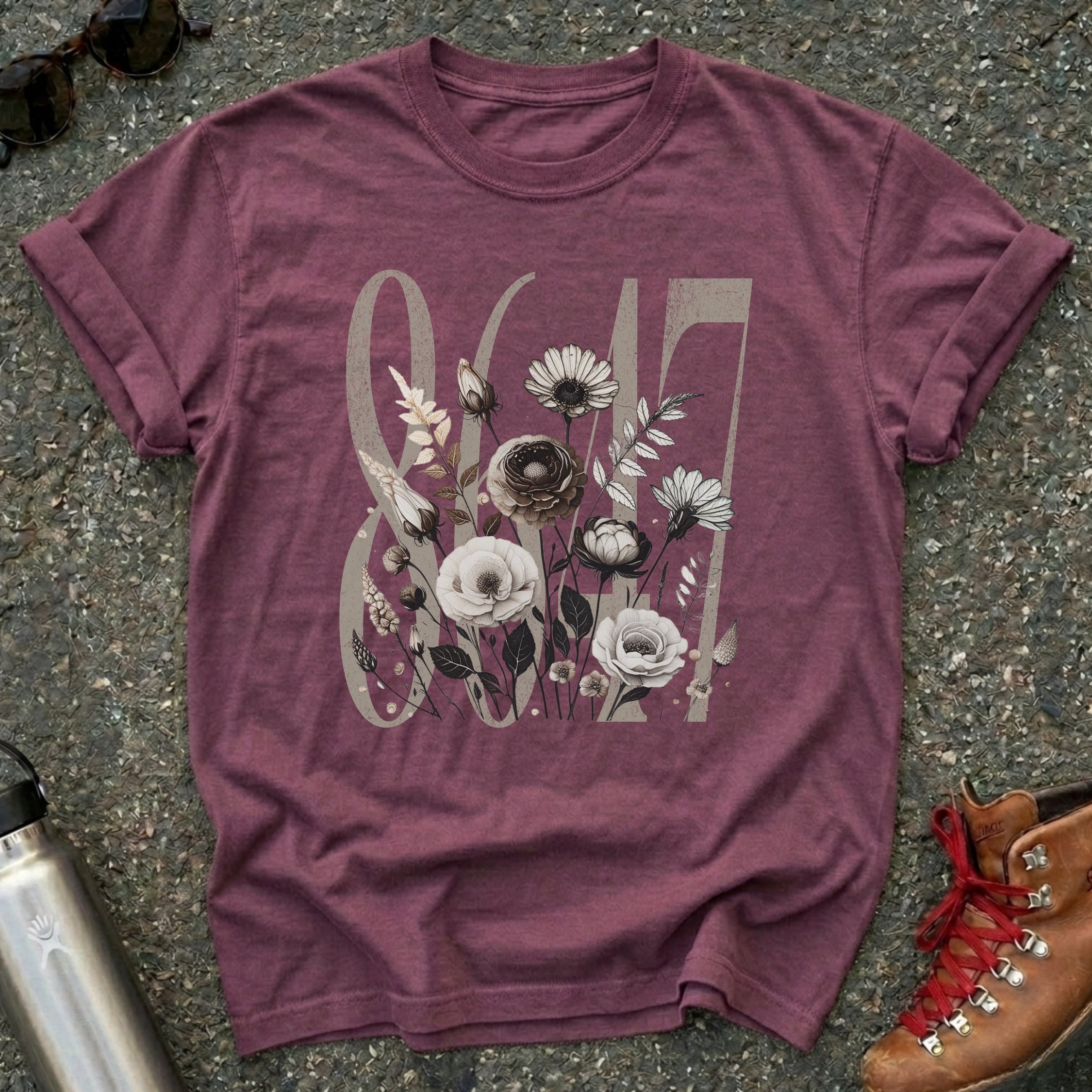 8647 Anti-Trump Wildflower Shirt