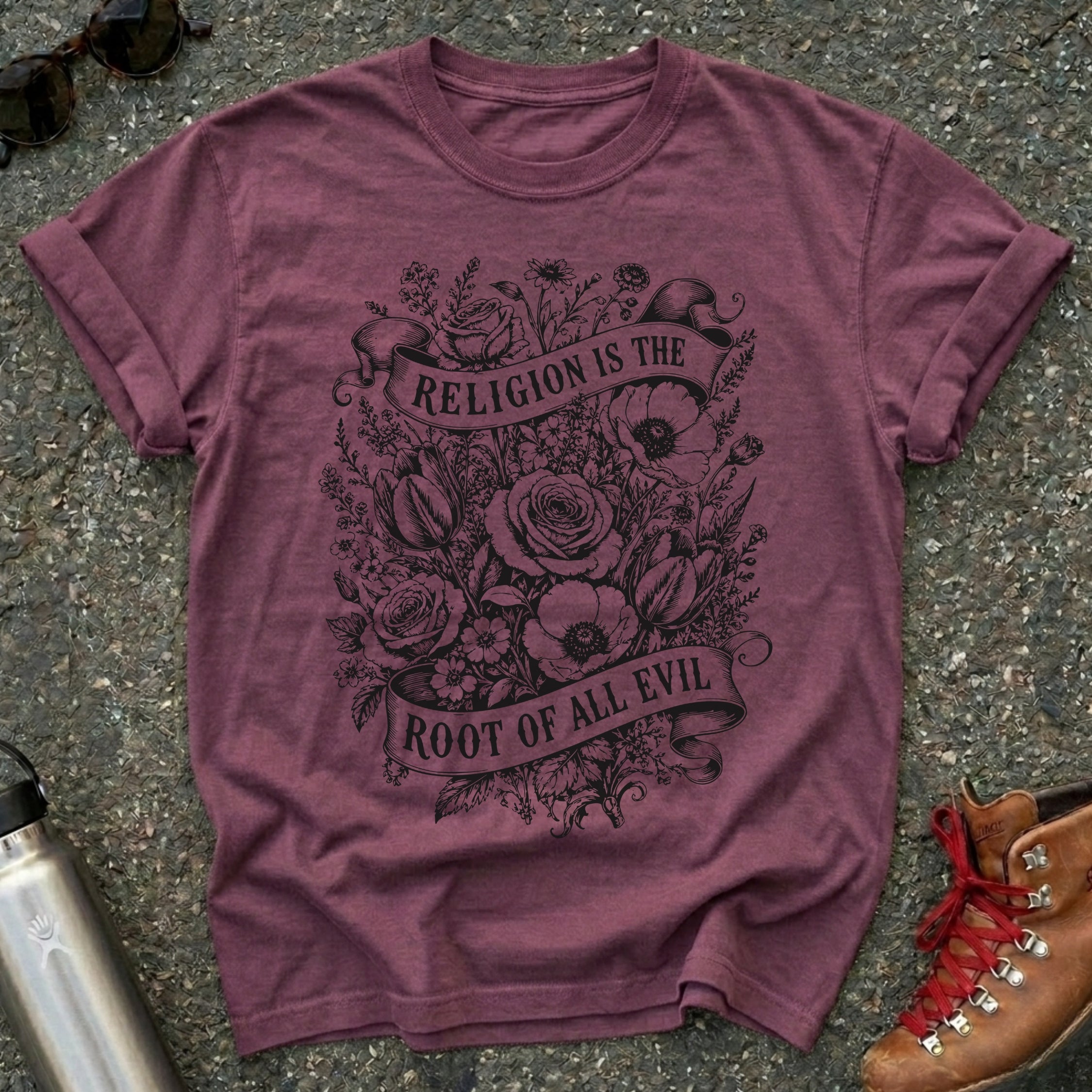 Wildflower Atheist Women's Shirt