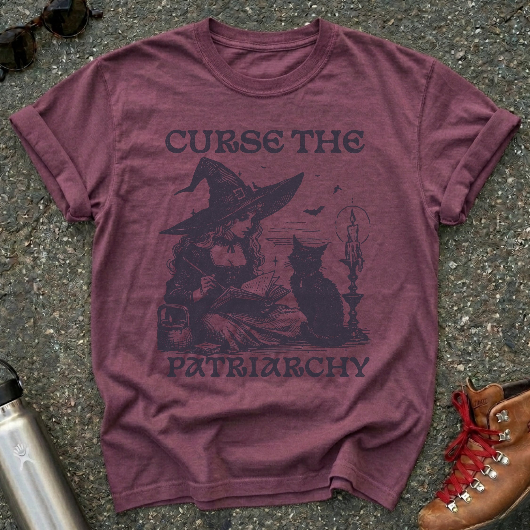 Feminist Witch Halloween Shirt
