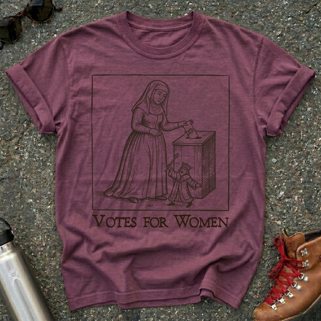 Votes For Women Medieval Feminist Tshirt
