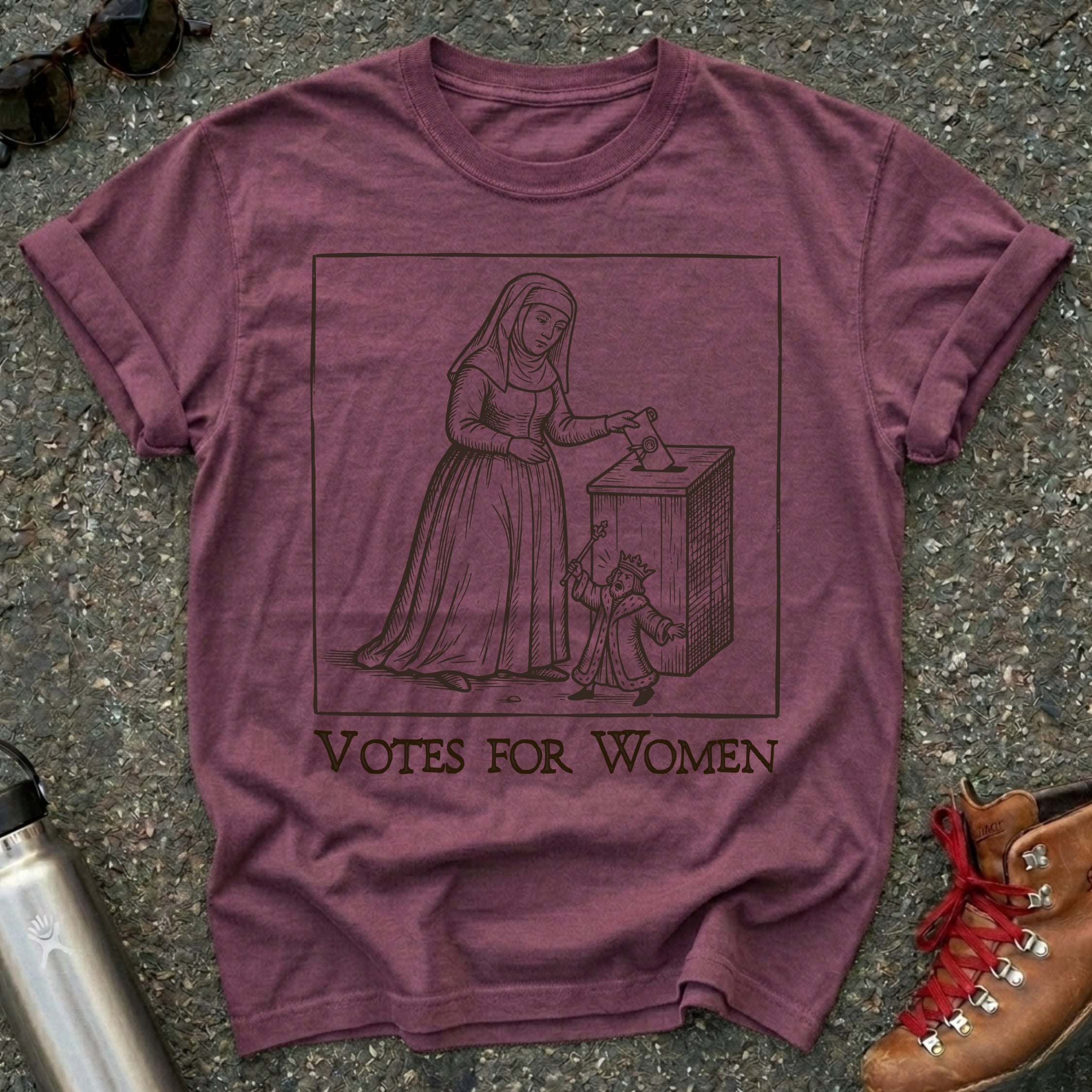 Votes For Women Medieval Feminist Tshirt