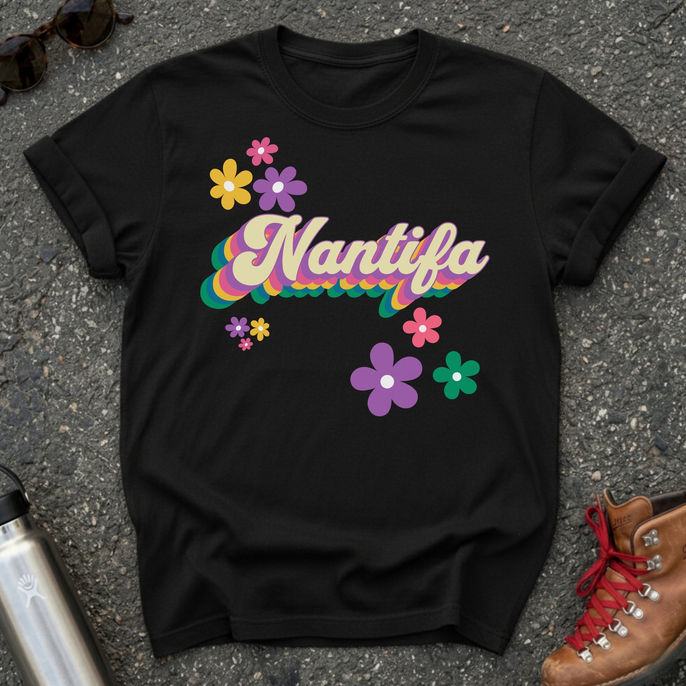 Groovy Retro Nantifa Shirt