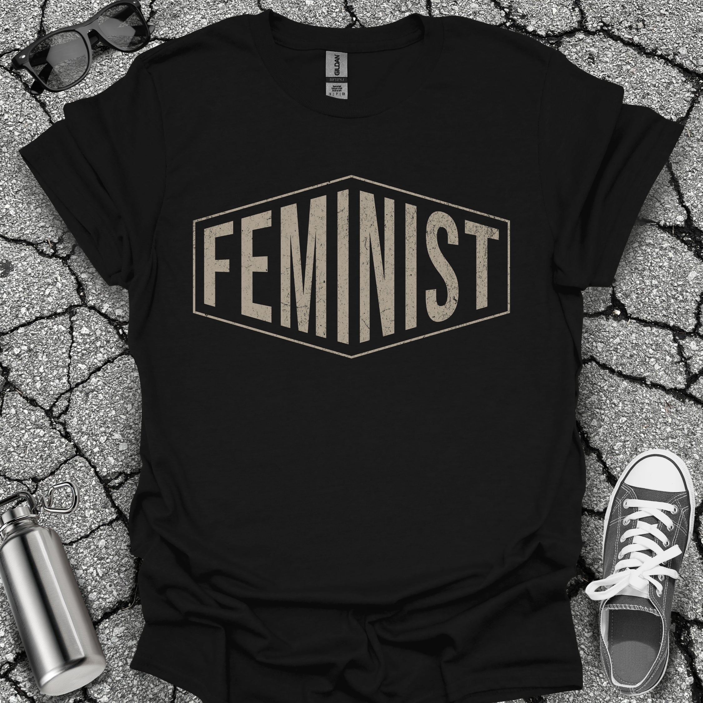 Feminist Badge Shirt