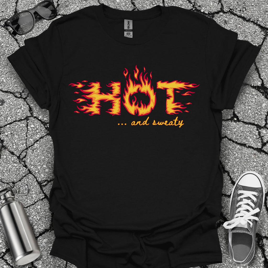 Hot and Sweaty Funny Menopause Shirt