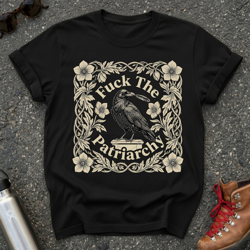 Raven Feminist Graphic Tshirt