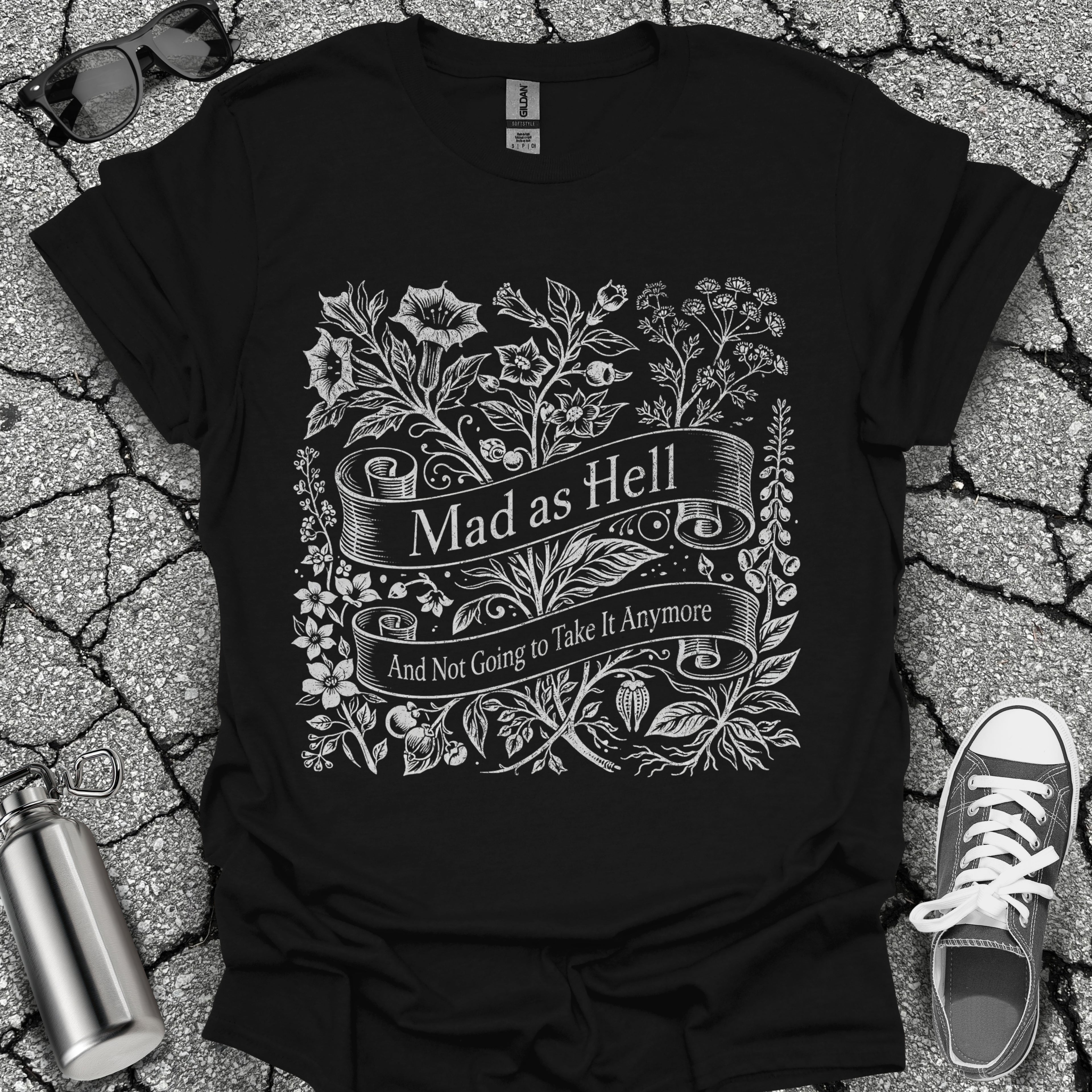Mad As Hell Wildflower Shirt
