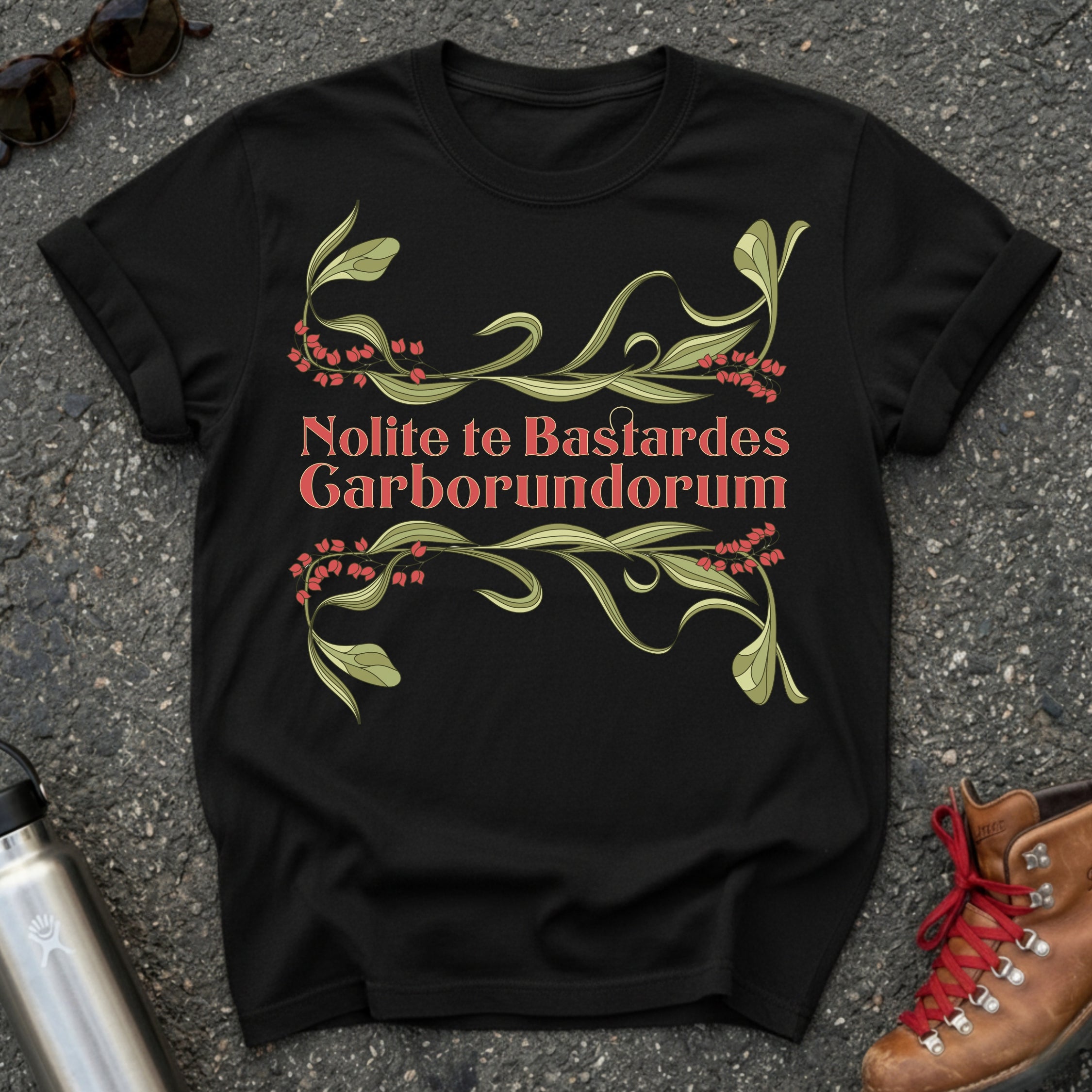Handmaid's Tale Feminist Botanical Shirt