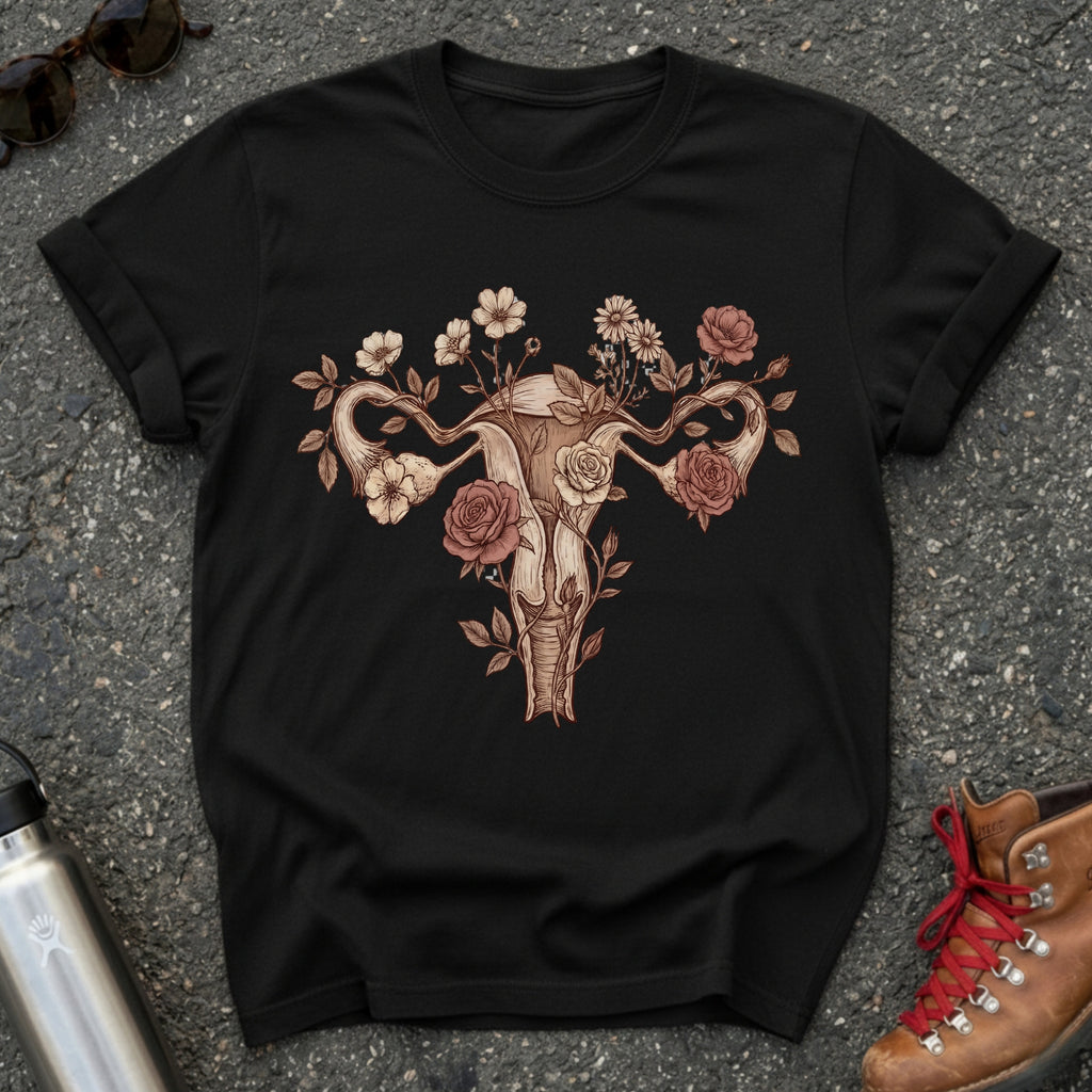 Feminist Botanical Anatomy Shirt
