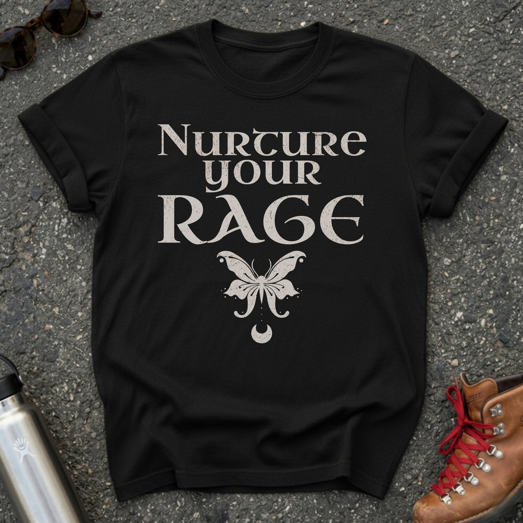Nurture Your Rage Witchy Aesthetic Shirt