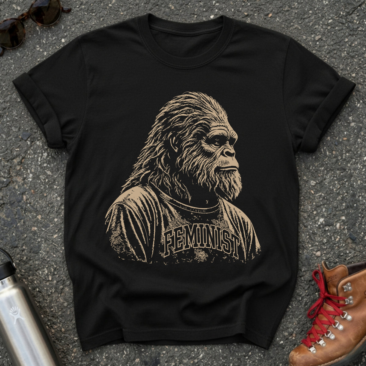 Feminist Bigfoot Shirt