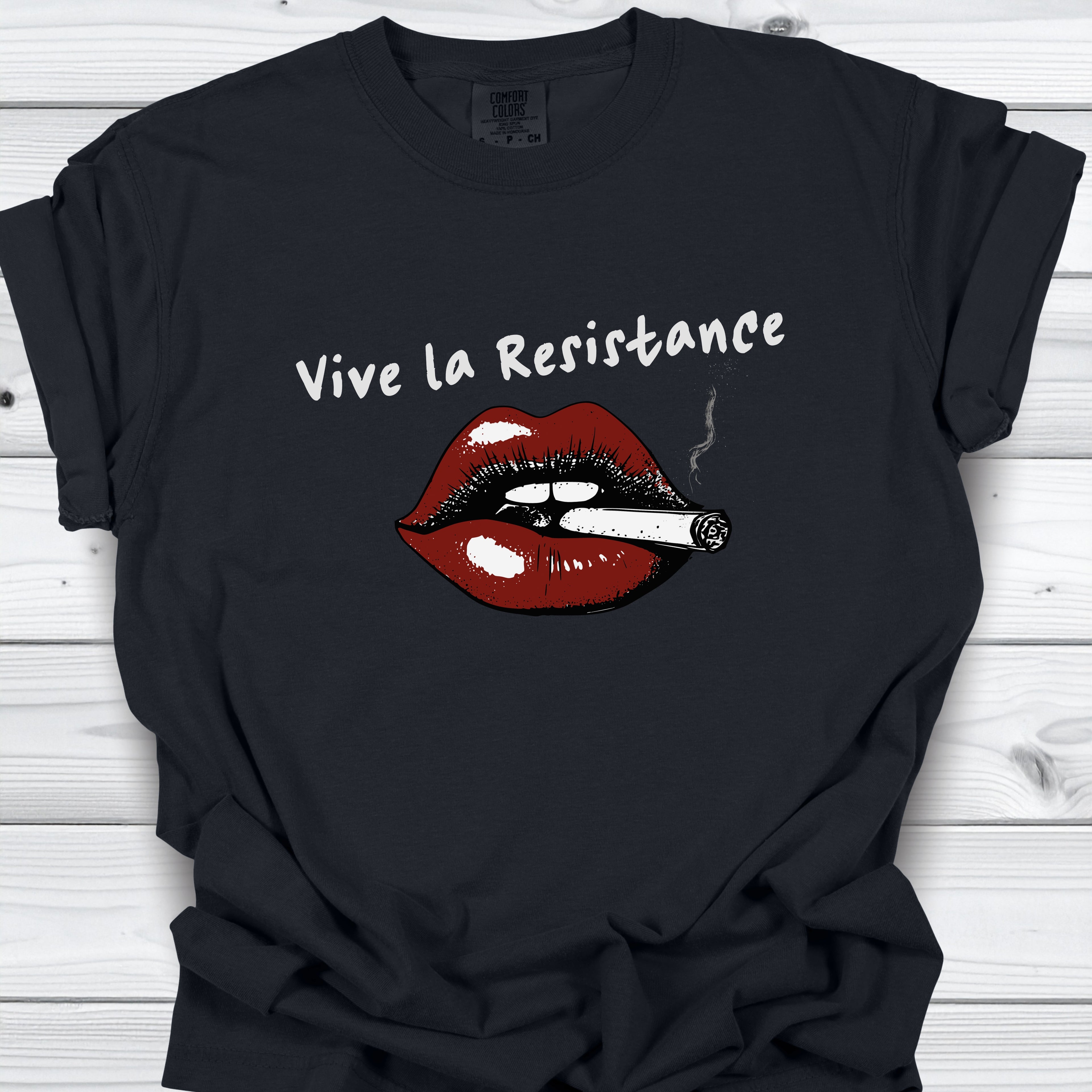 Vive la Resistance Red Lips Shirt