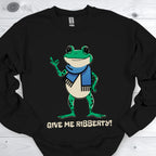 Give Me Ribberty Portland Frog Protest Sweatshirt