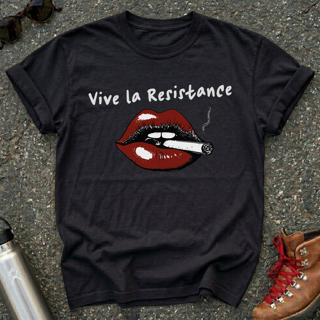 Vive la Resistance Red Lips Shirt