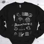 Nantifa Democracy Doodle Sweatshirt