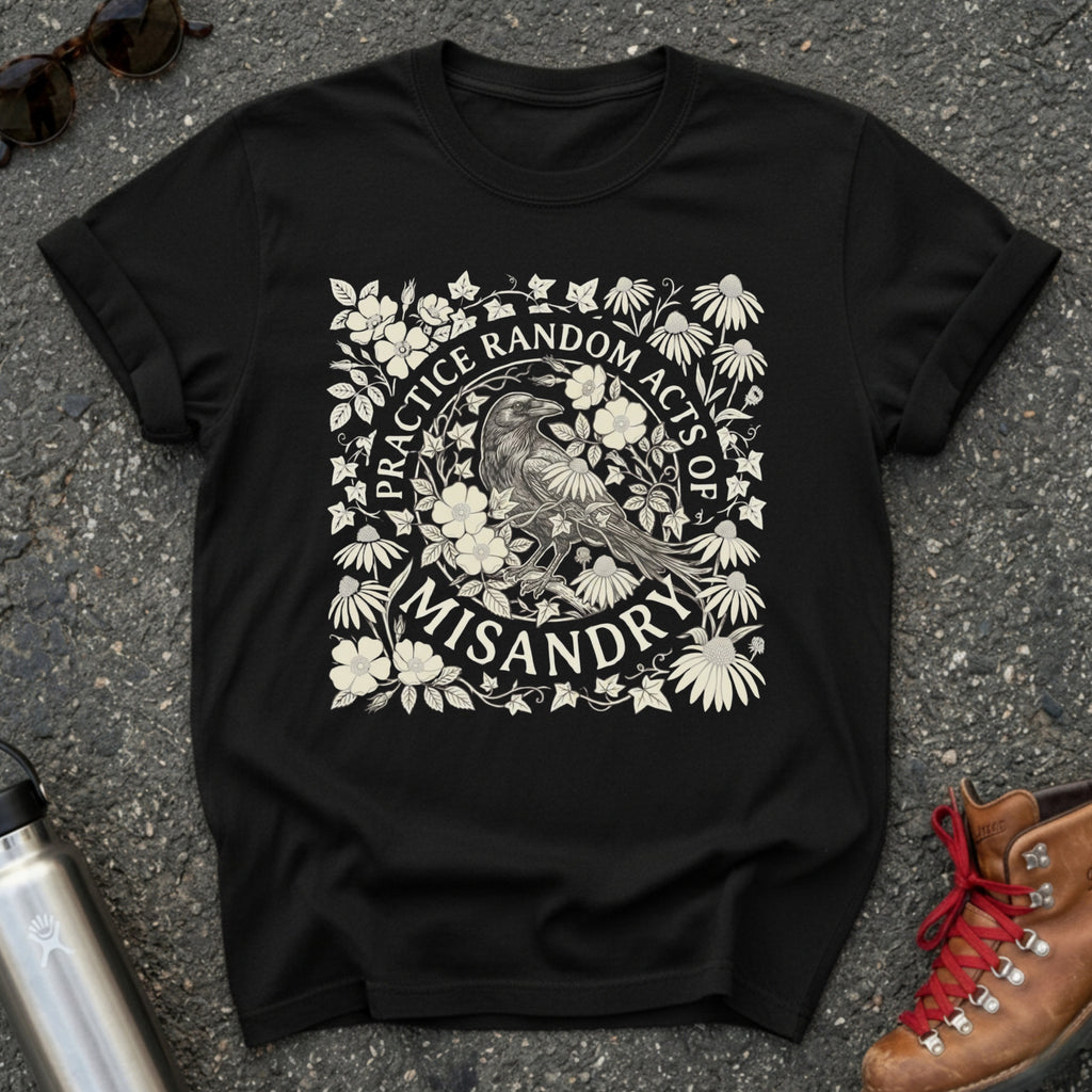 Feminist Crow Misandry Shirt