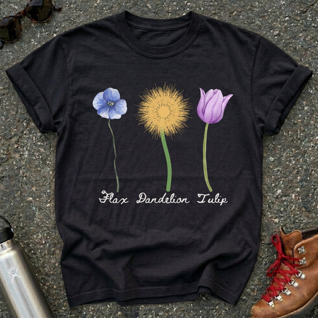 Flax Dandelion Tulip Anti-Trump Shirt