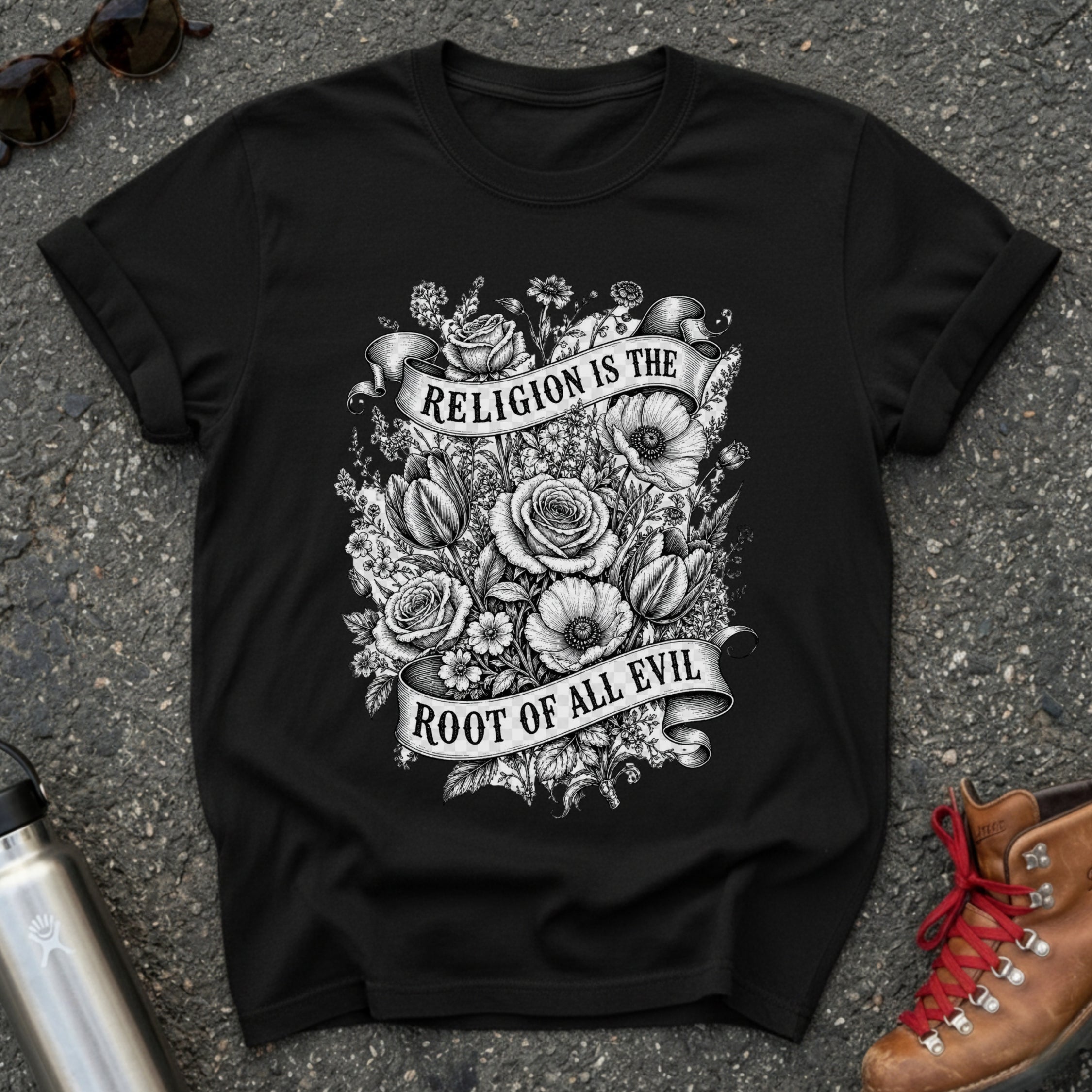 Wildflower Atheist Women's Shirt