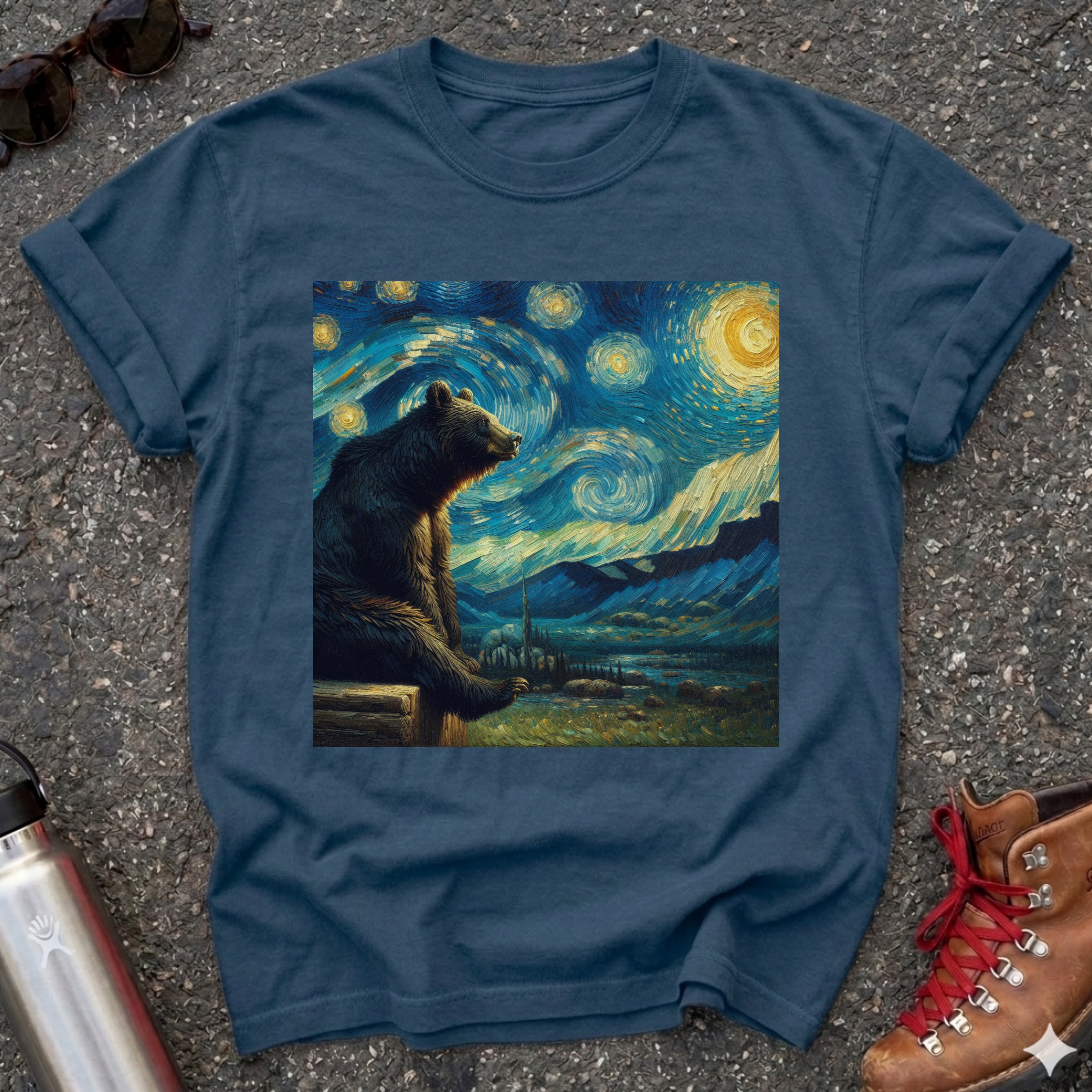 Starry Night Bear Shirt