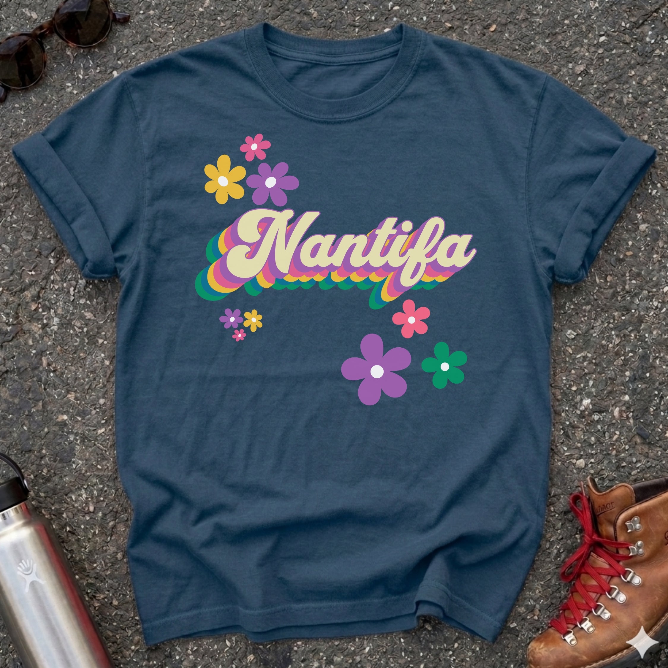 Groovy Retro Nantifa Shirt