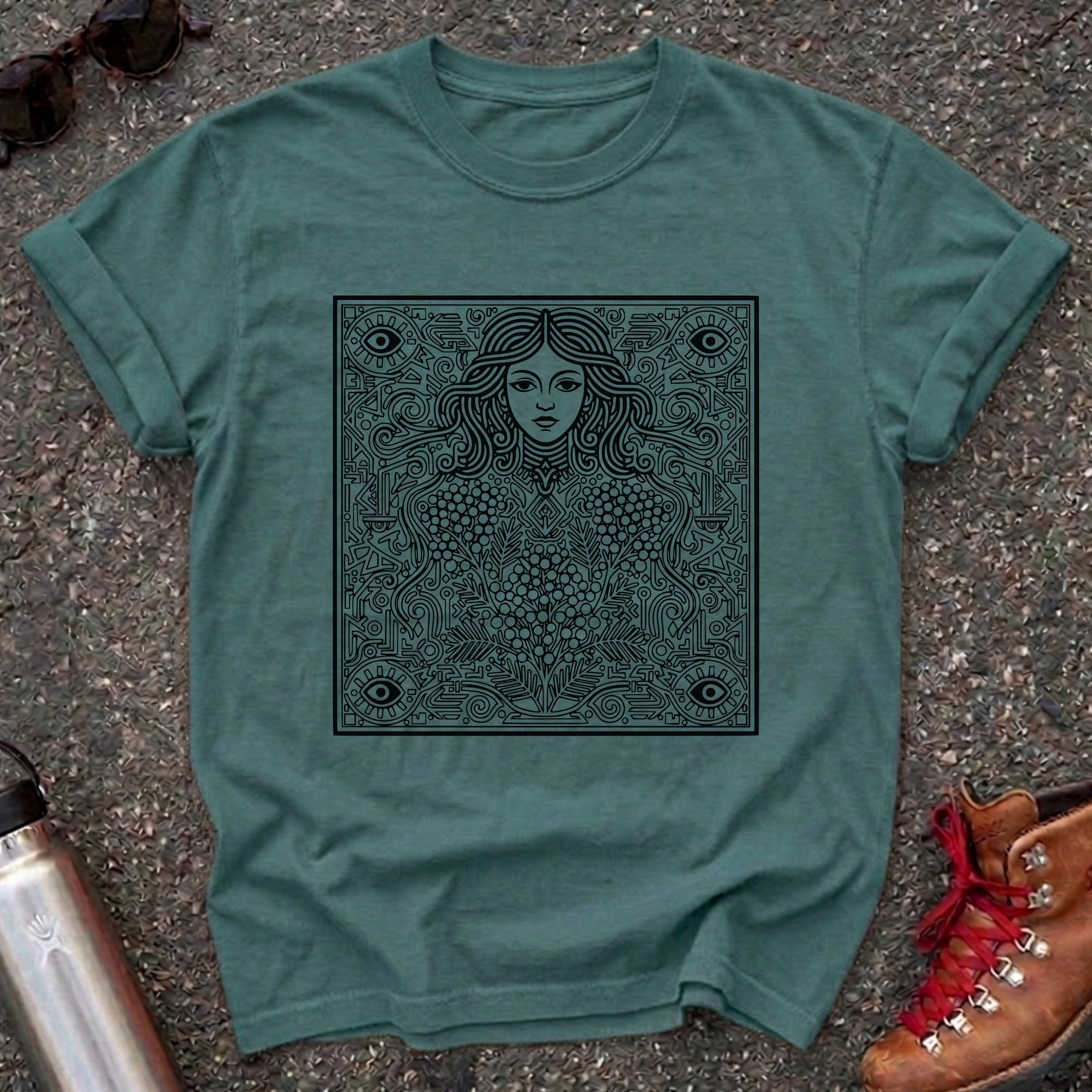 Feminist Folk Art Shirt