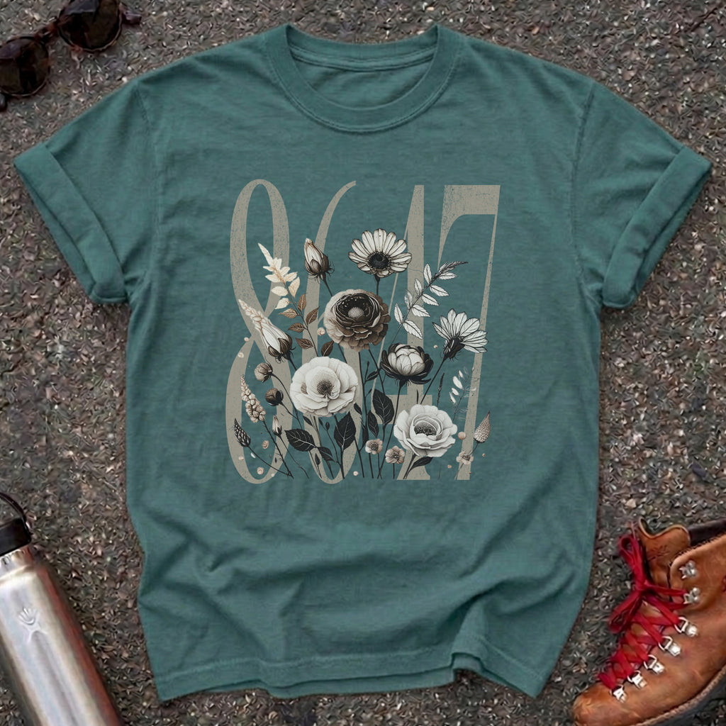8647 Anti-Trump Wildflower Shirt