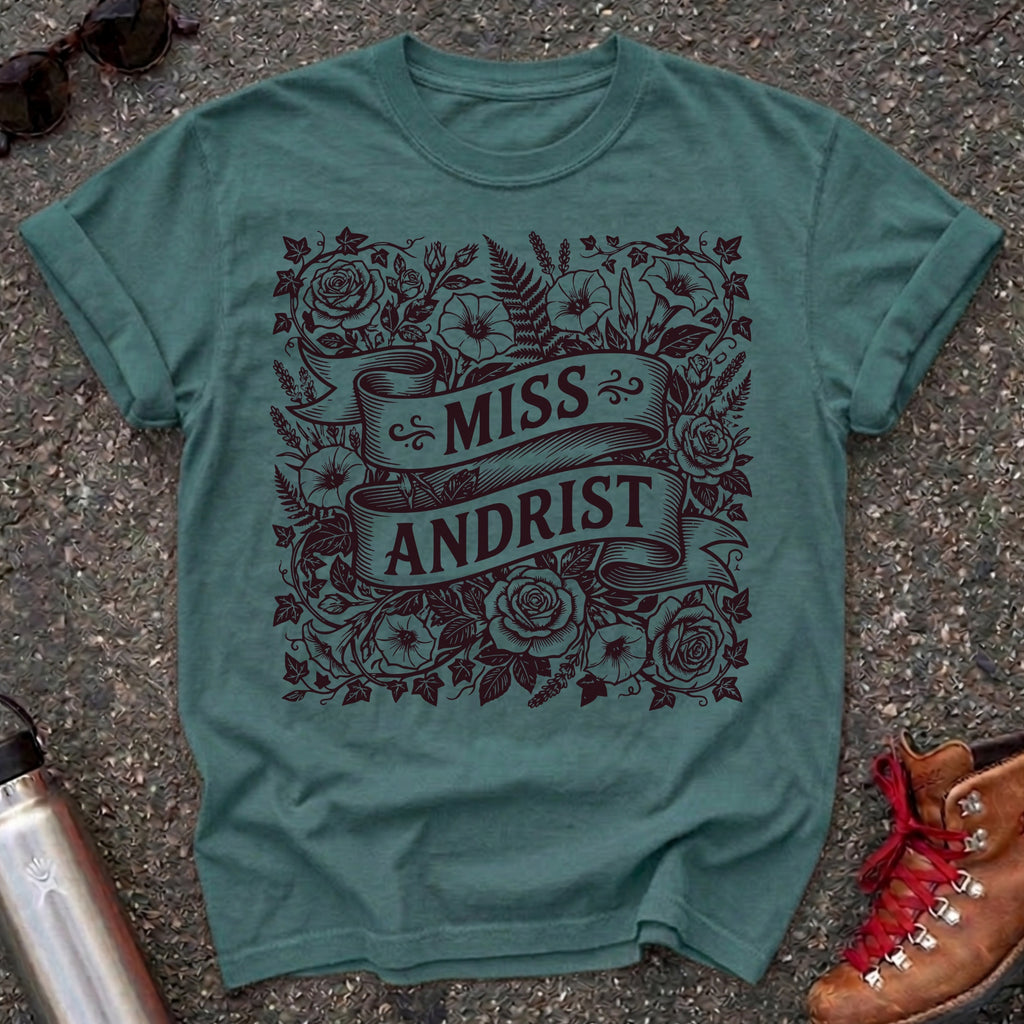 Miss Andrist Feminist Botanical Graphic Tee